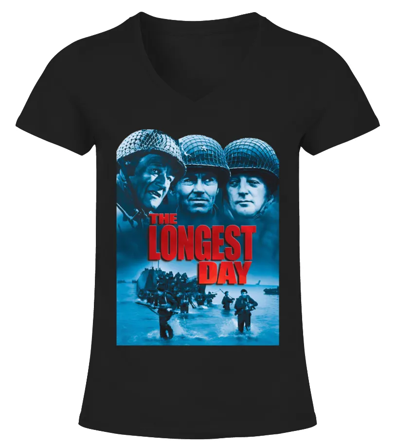 007. The Longest Day BK Camiseta cuello pico Mujer