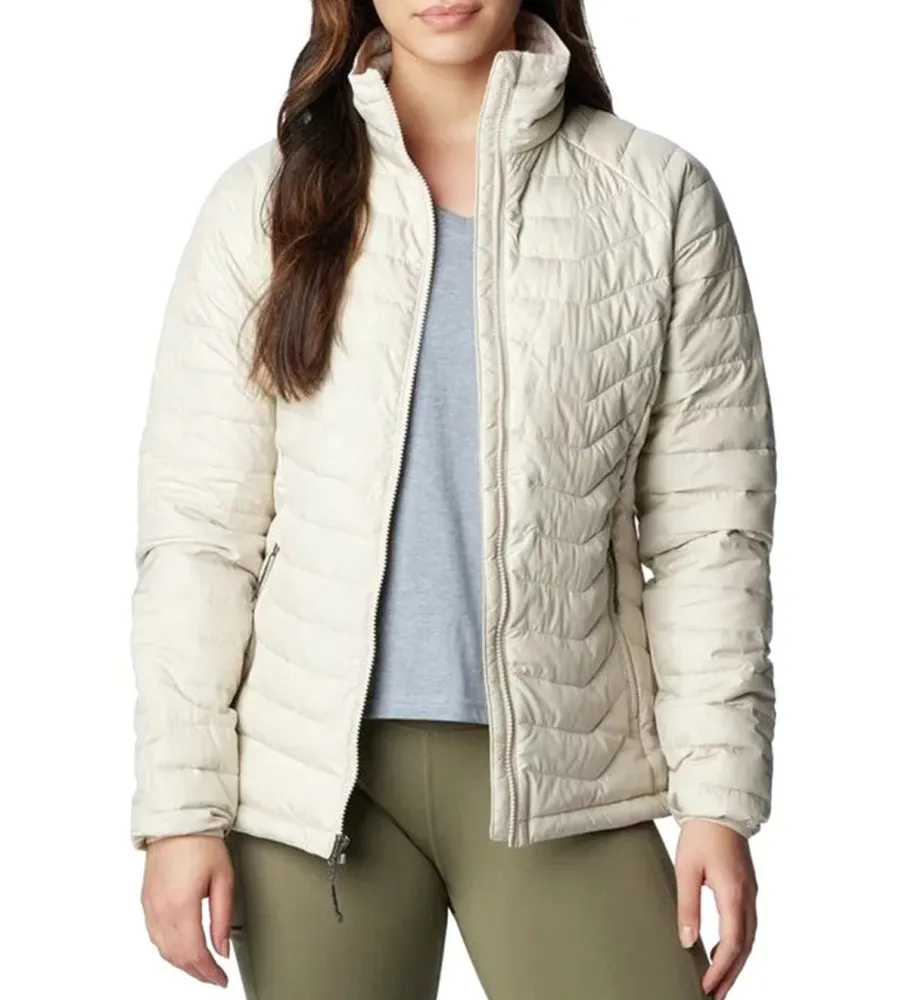 Abrigo Powder Lite blanco roto