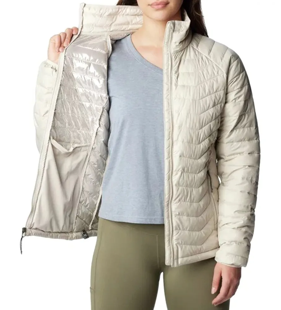 Abrigo Powder Lite blanco roto