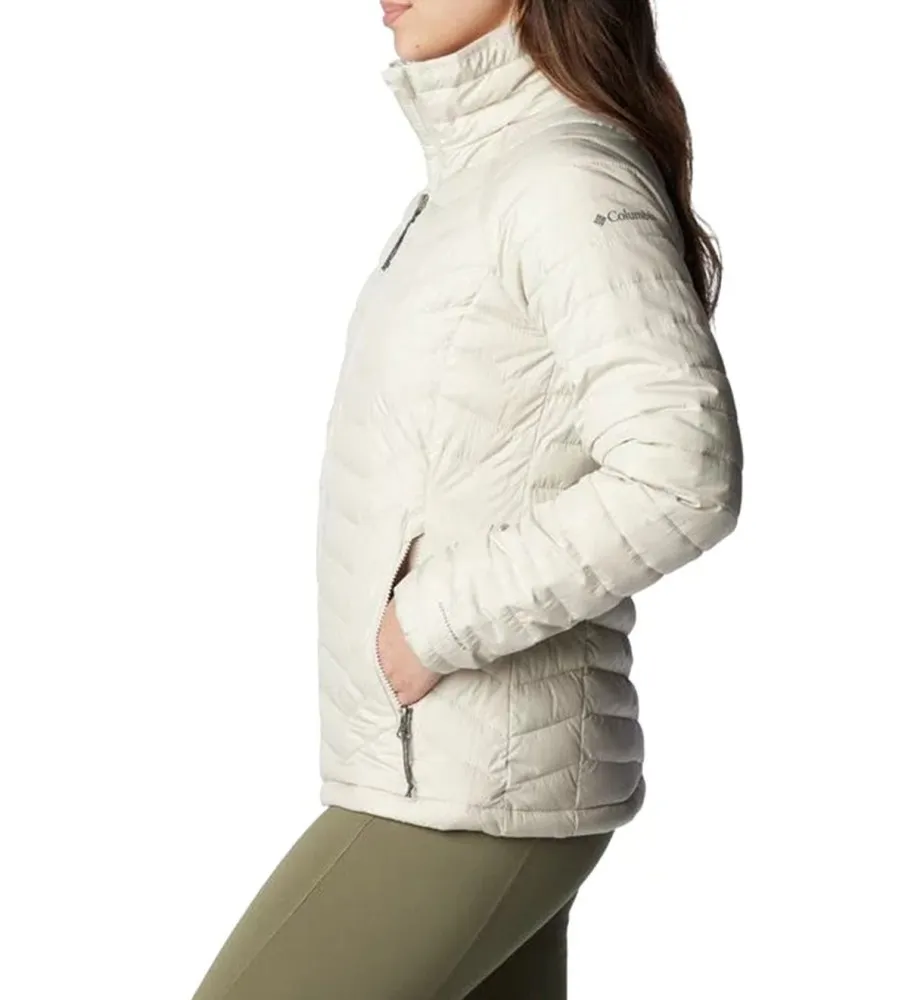 Abrigo Powder Lite blanco roto