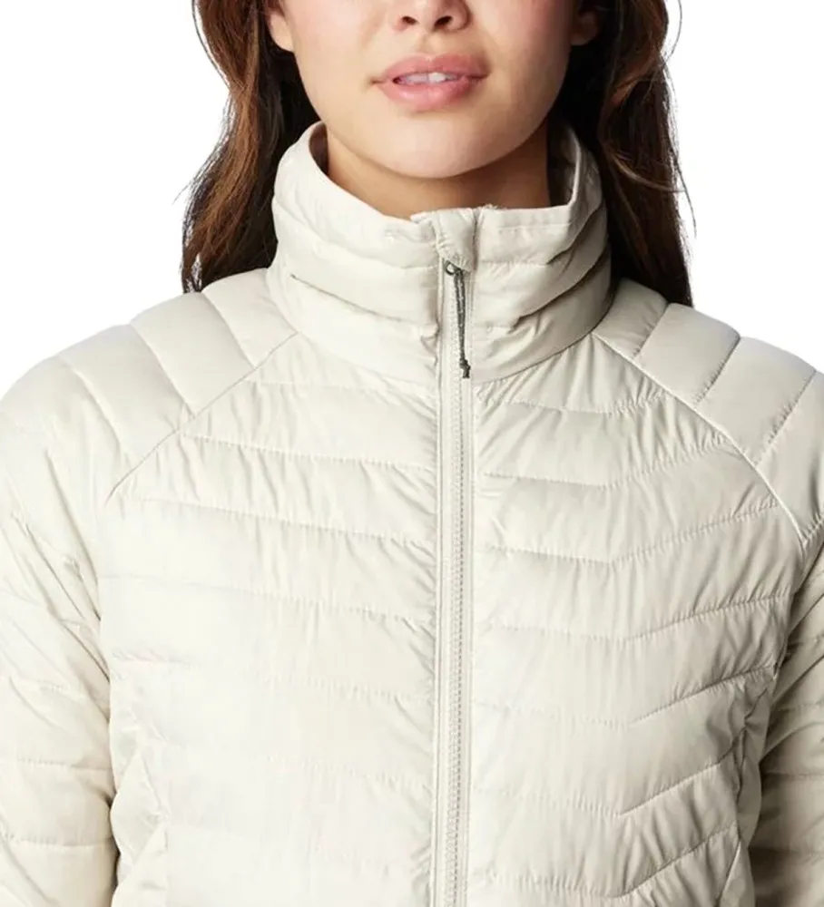 Abrigo Powder Lite blanco roto