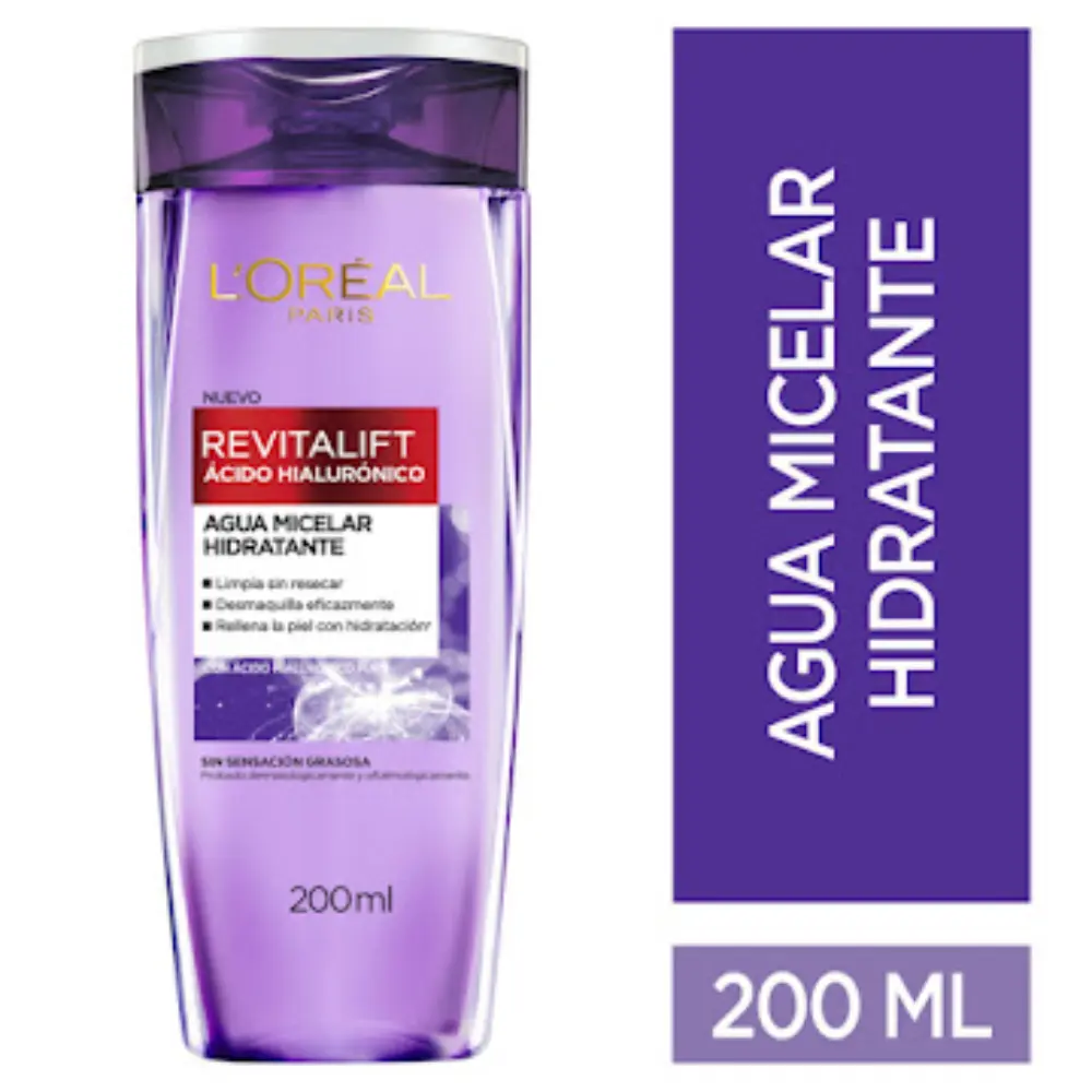 Agua micelar a hialurónico 200 ml