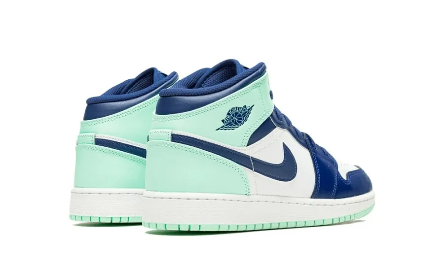 Air Jordan 1 Mid Blue Mint (GS)