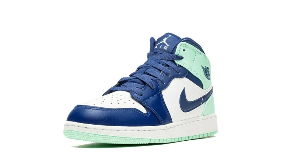 Air Jordan 1 Mid Blue Mint (GS)