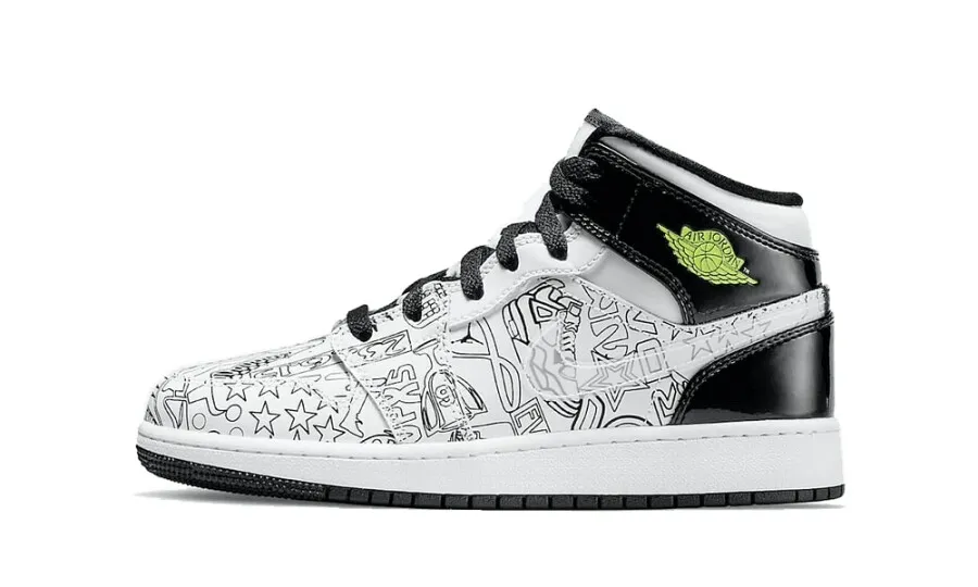Air Jordan 1 Mid DIY (GS)
