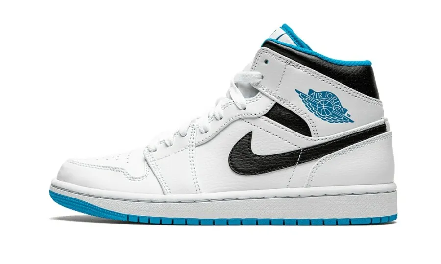 Air Jordan 1 Mid Laser Blue