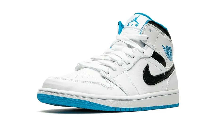 Air Jordan 1 Mid Laser Blue