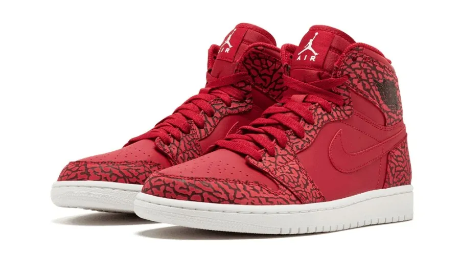 Air Jordan 1 Retro 'Red Elephant Print'