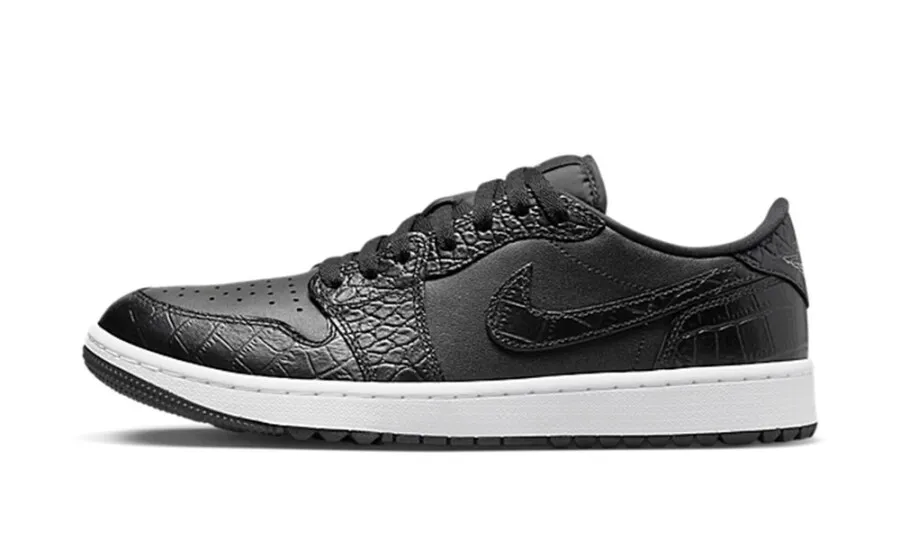 Air Jordan 1 Retro Low Golf Black Croc