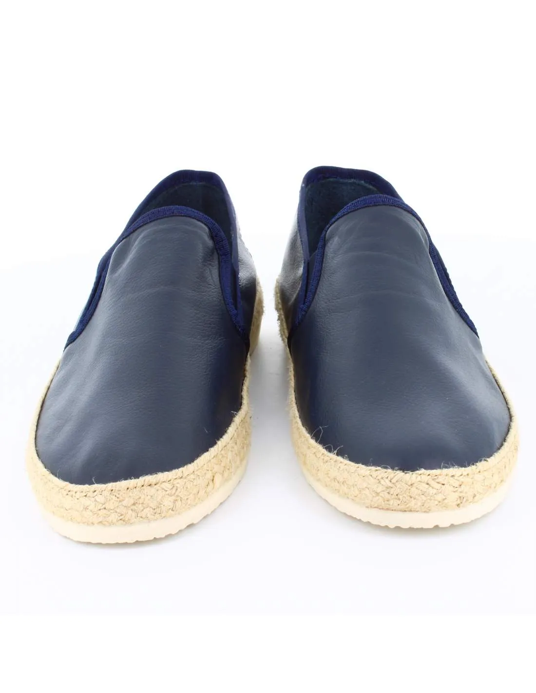 Alpargatas Hombre Piel Sauvage Marino