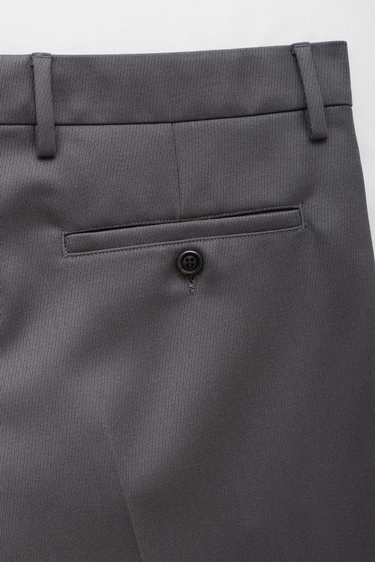 AMI STONE GREY FLARE FIT TOURSERS