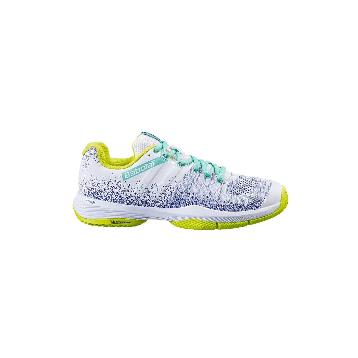 Babolat Sensa Omni Clay Blanco Azul Mujer 31s22757 1066