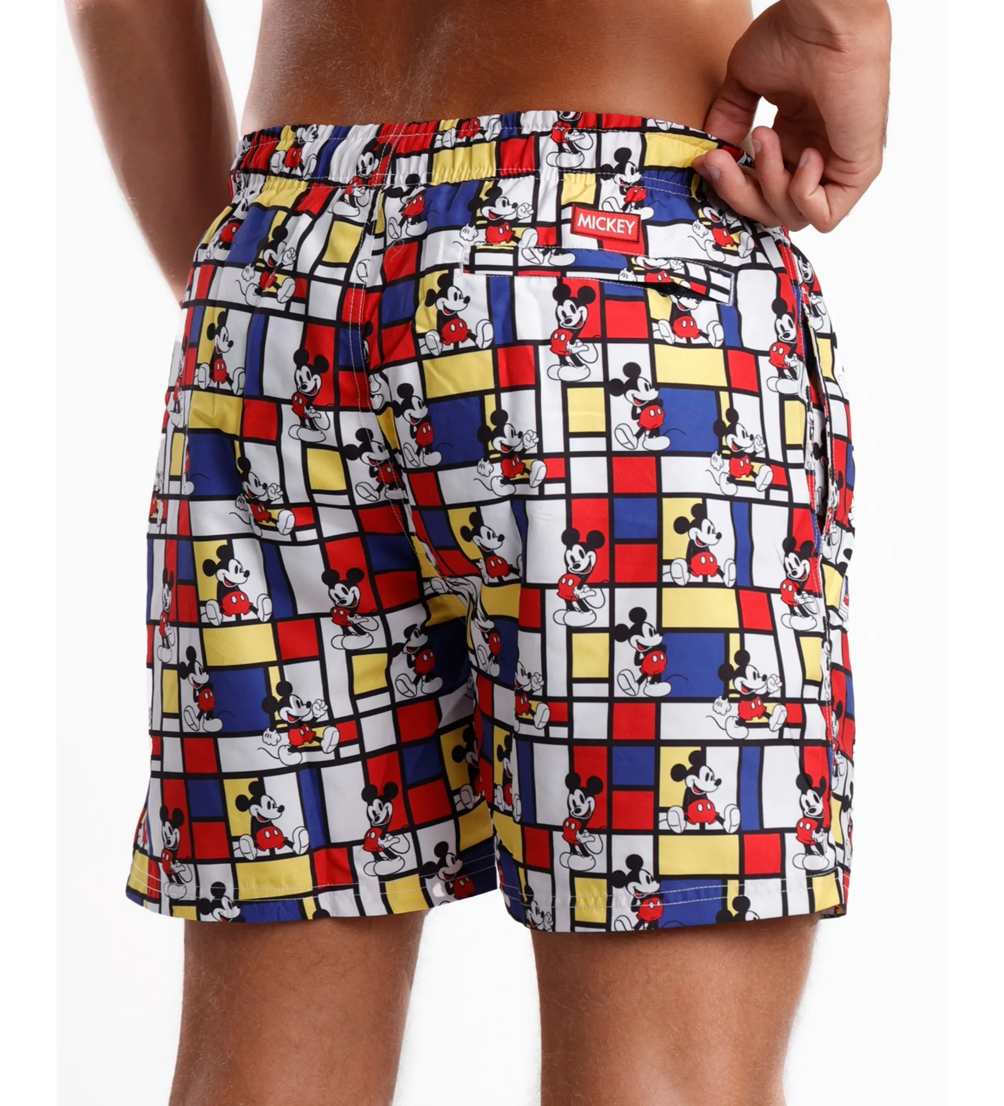 Bañador Mickey Mondrian multicolor