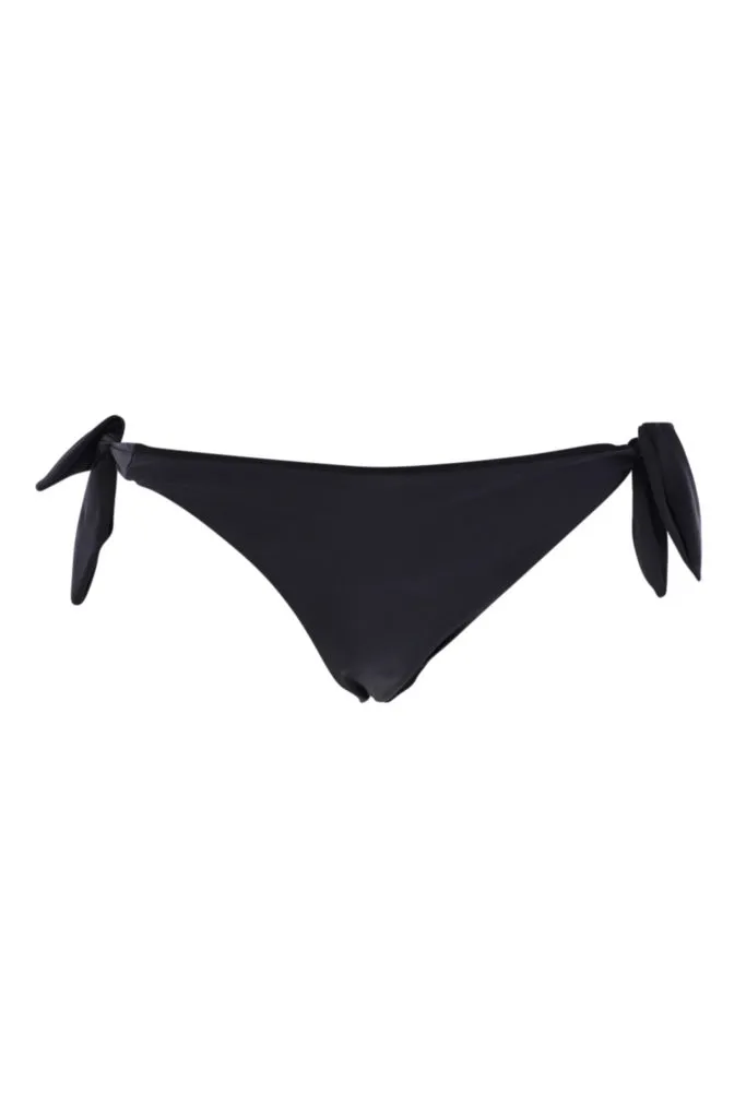 Bañador negro con logo blanco