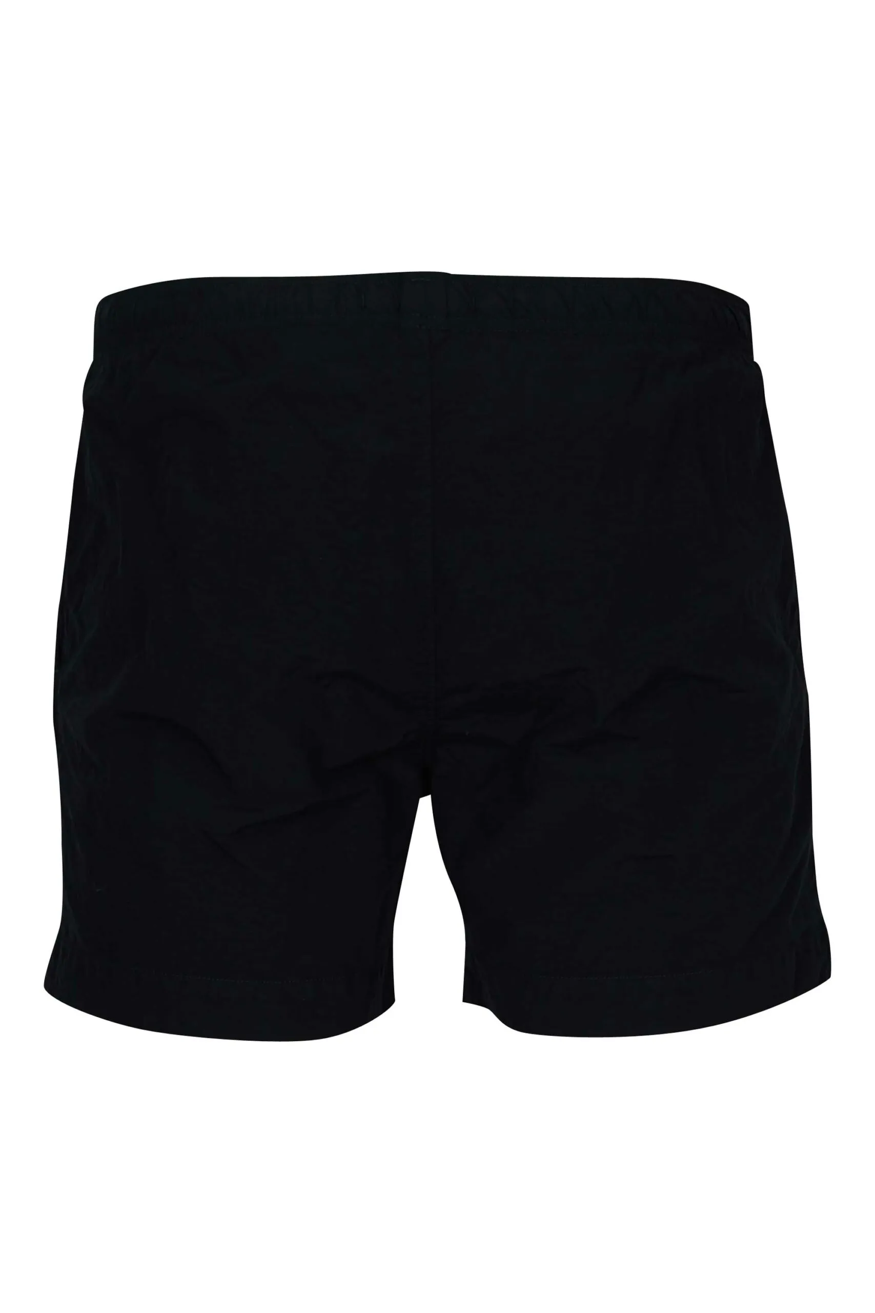 Bañador negro con minilogo lente