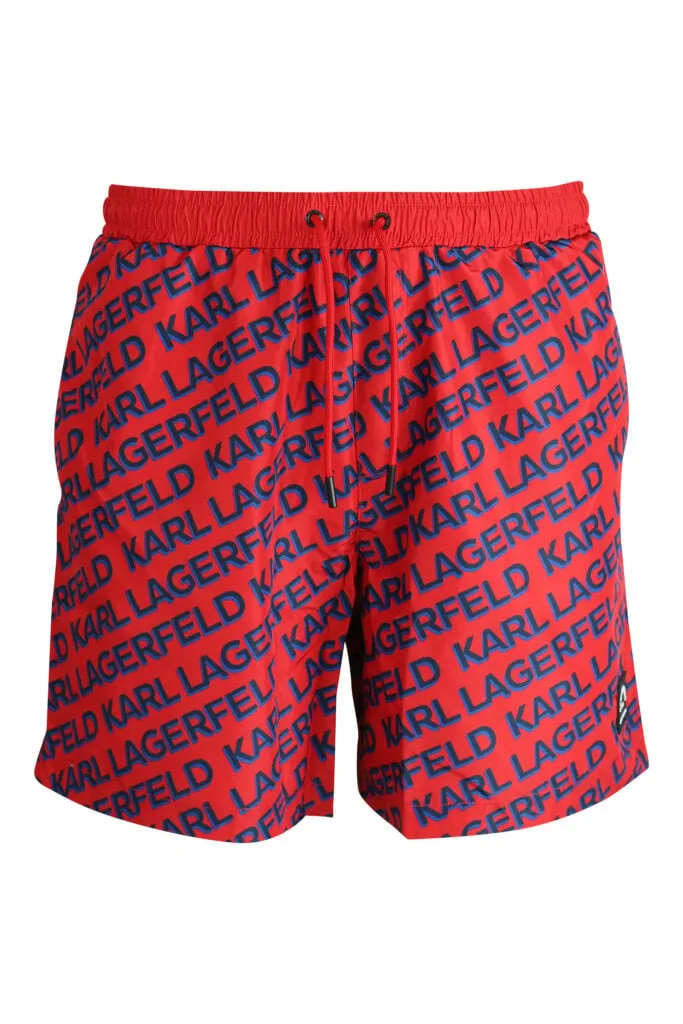 Bañador rojo con 