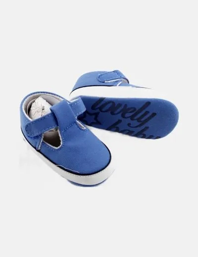 BBClass Zapatos lona azul