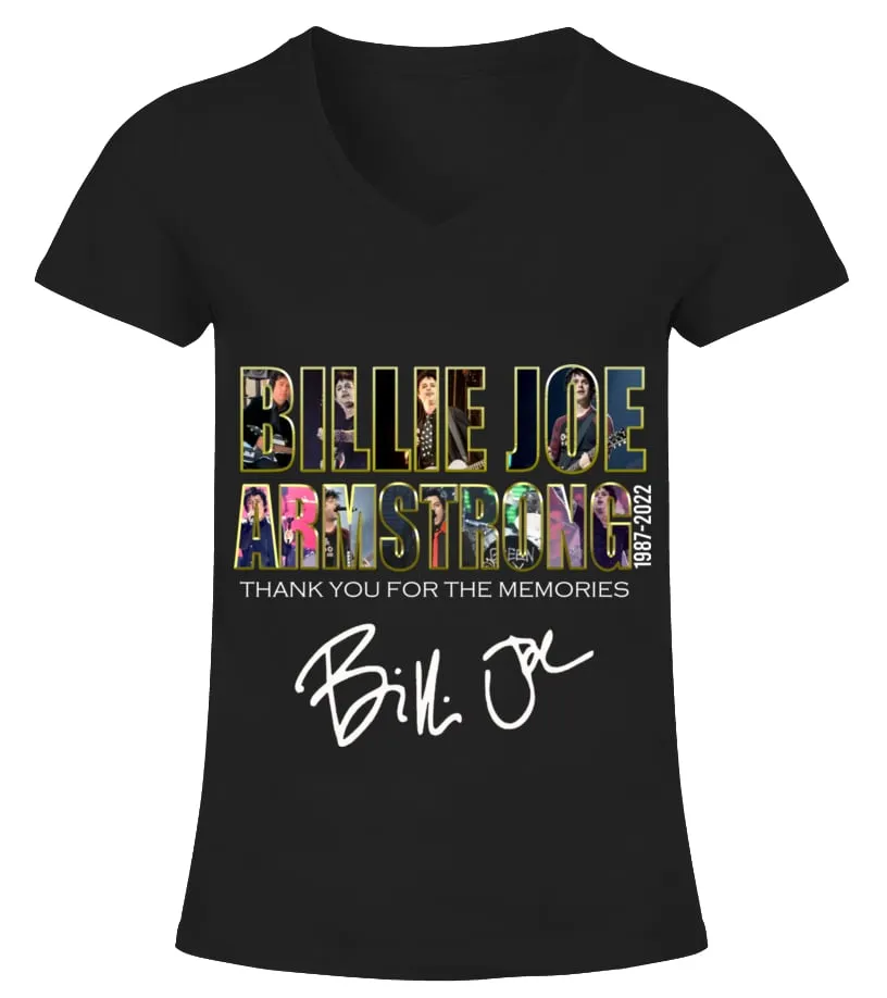BILLIE JOE ARMSTRONG 19872022 CAMISETA CUELLO PICO MUJER