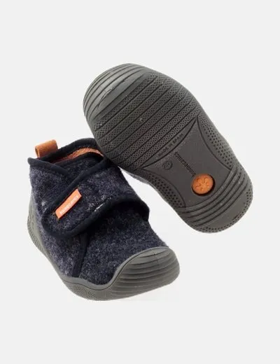 Biomecanics Zapatilla de casa azul marino