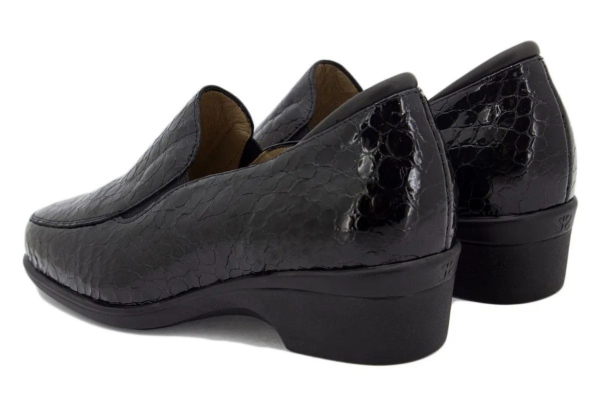 Black Coco Moccasin