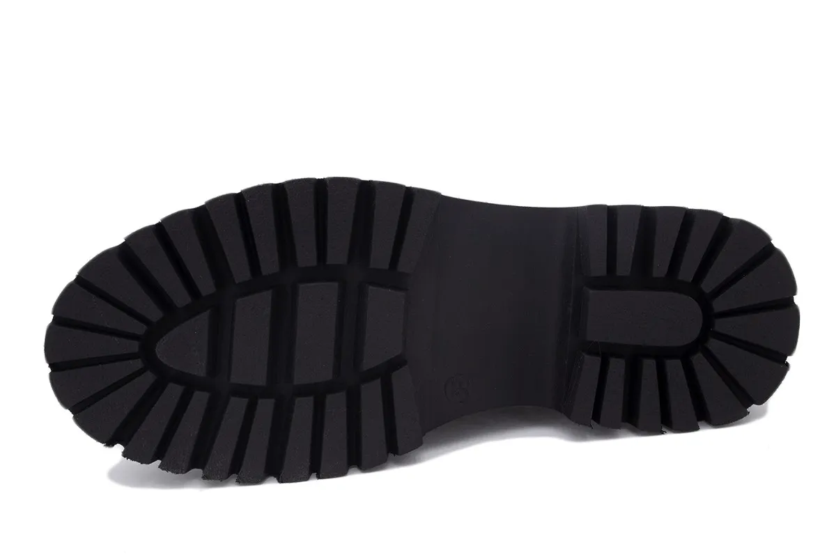 Black Patent Moccasin