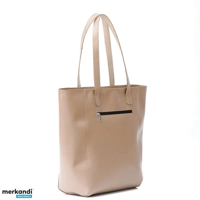 Bolsos de mujer y hombre de cuero genuino