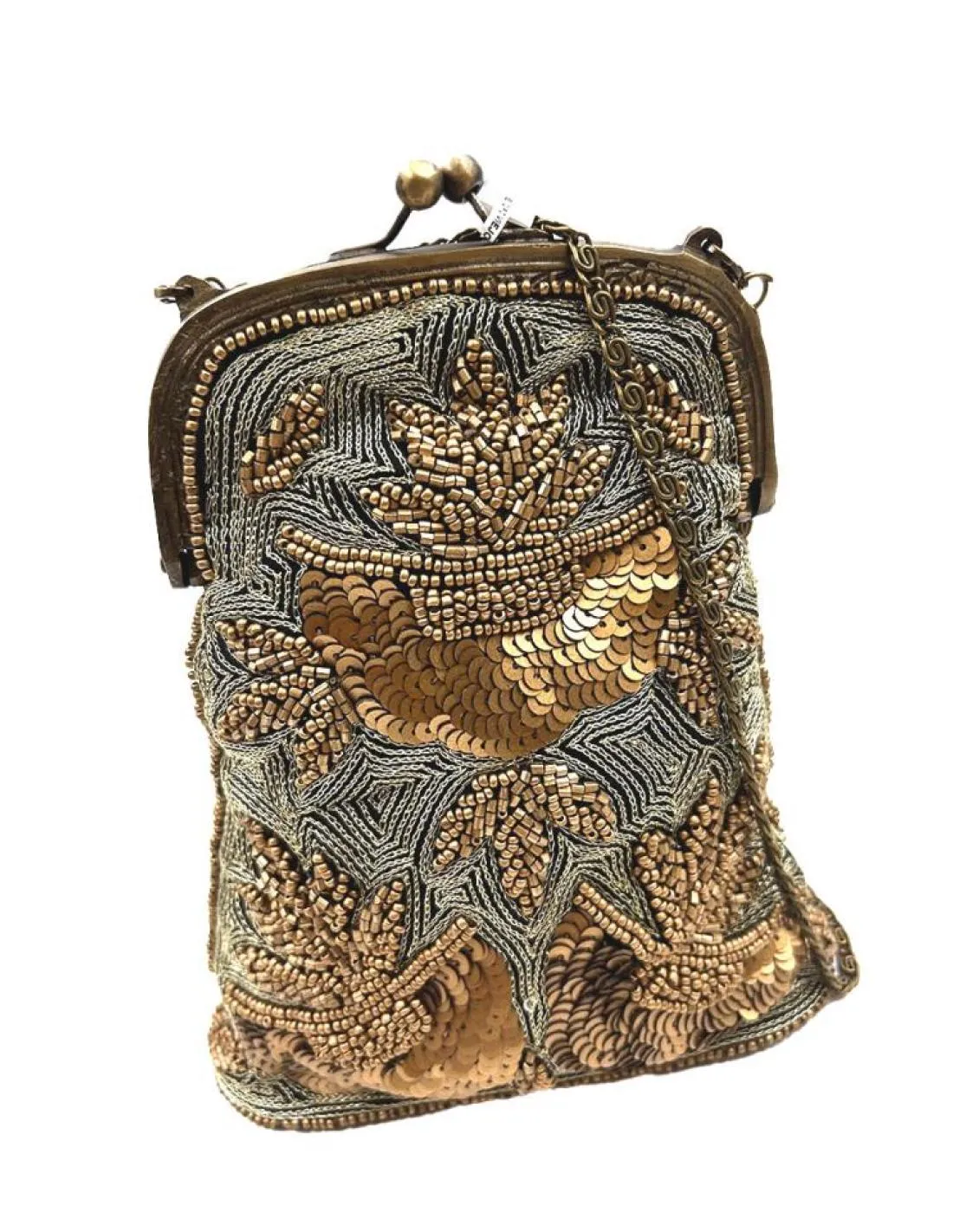 BOLSOS VINTAGE ORO VIEJO DE FIESTA Y NOCHE