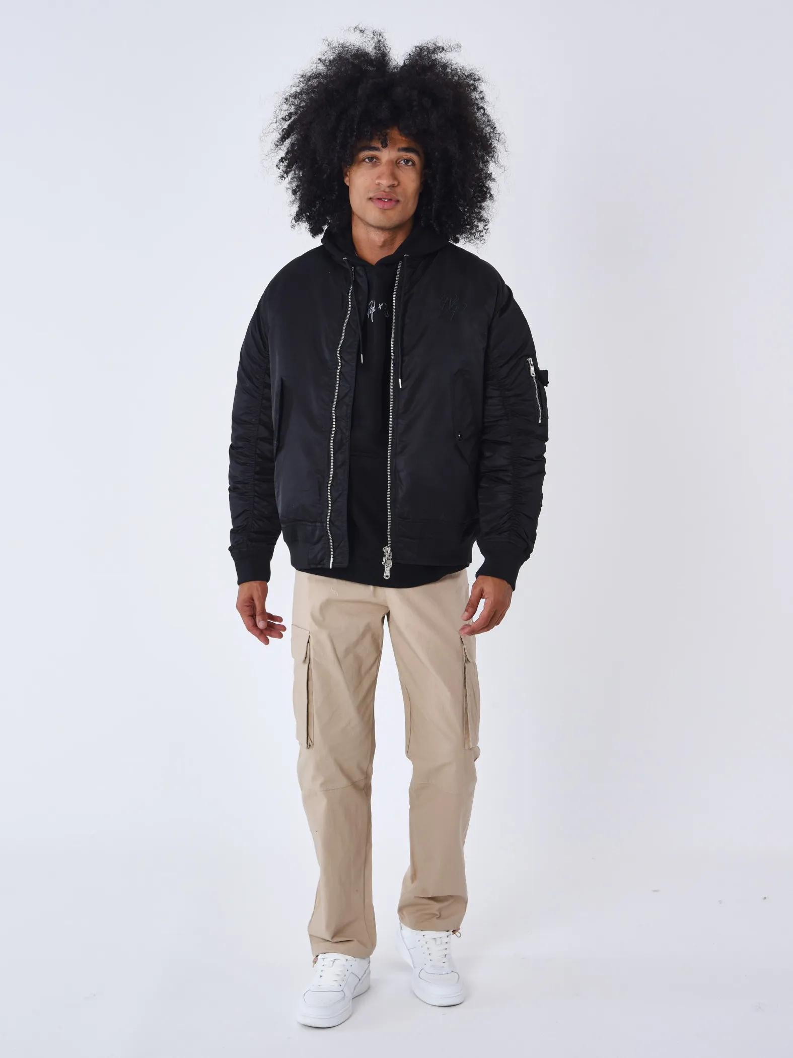 Bomber acanalada