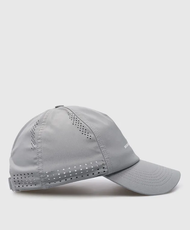 Brunello Cucinelli Gray cap with logo print
