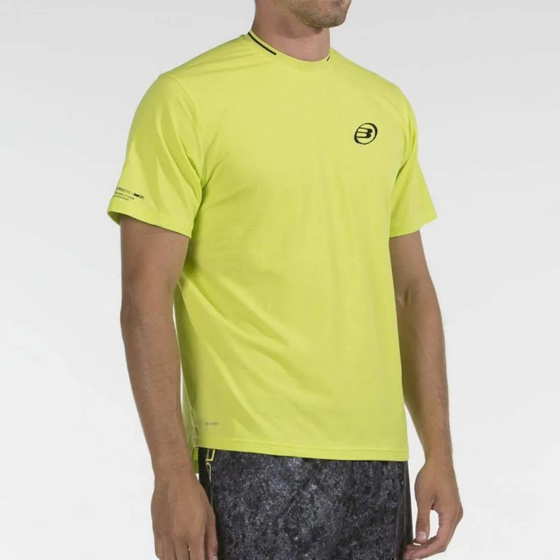 Camiseta Bullpadel Manex Limon Fluor Vigore | Bullpadel