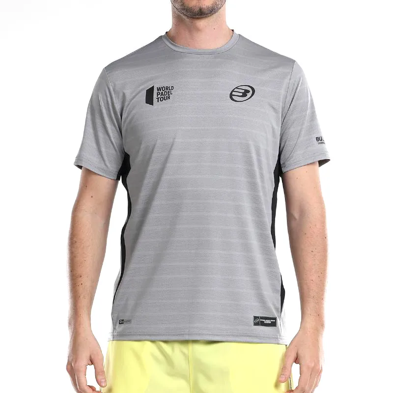 Camiseta Bullpadel WPT Lumbo Ceniza | Bullpadel