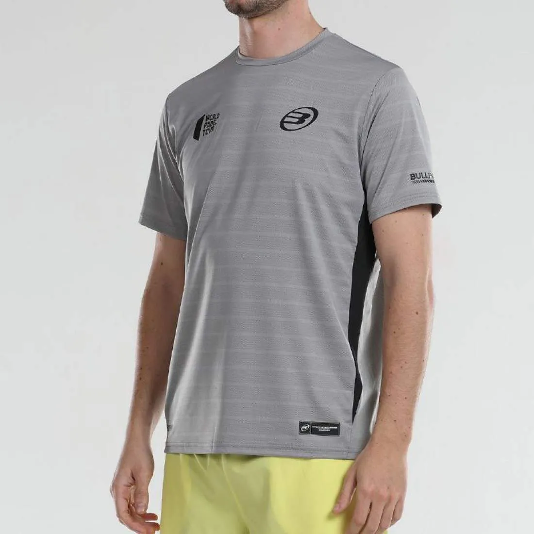 Camiseta Bullpadel WPT Lumbo Ceniza | Bullpadel