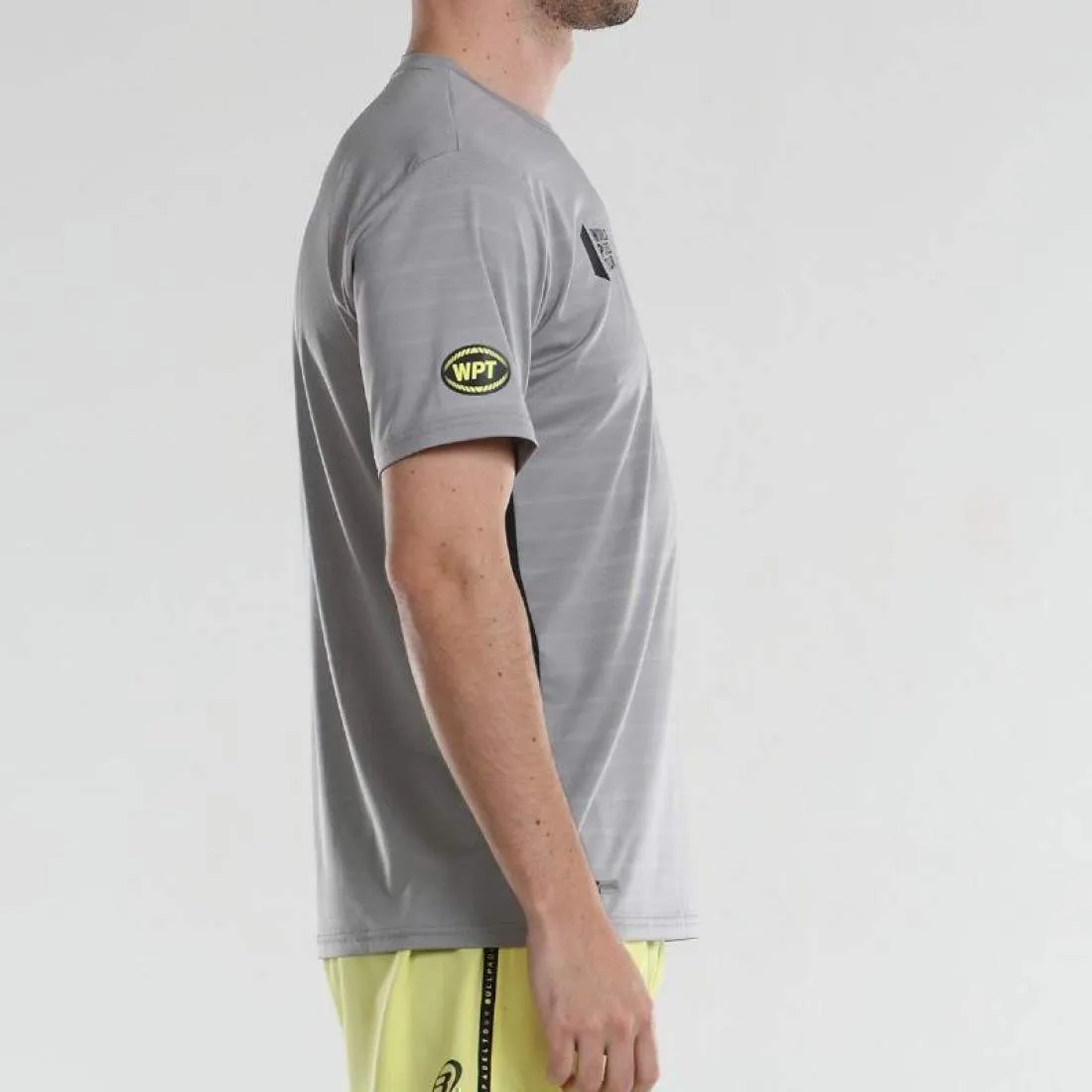Camiseta Bullpadel WPT Lumbo Ceniza | Bullpadel