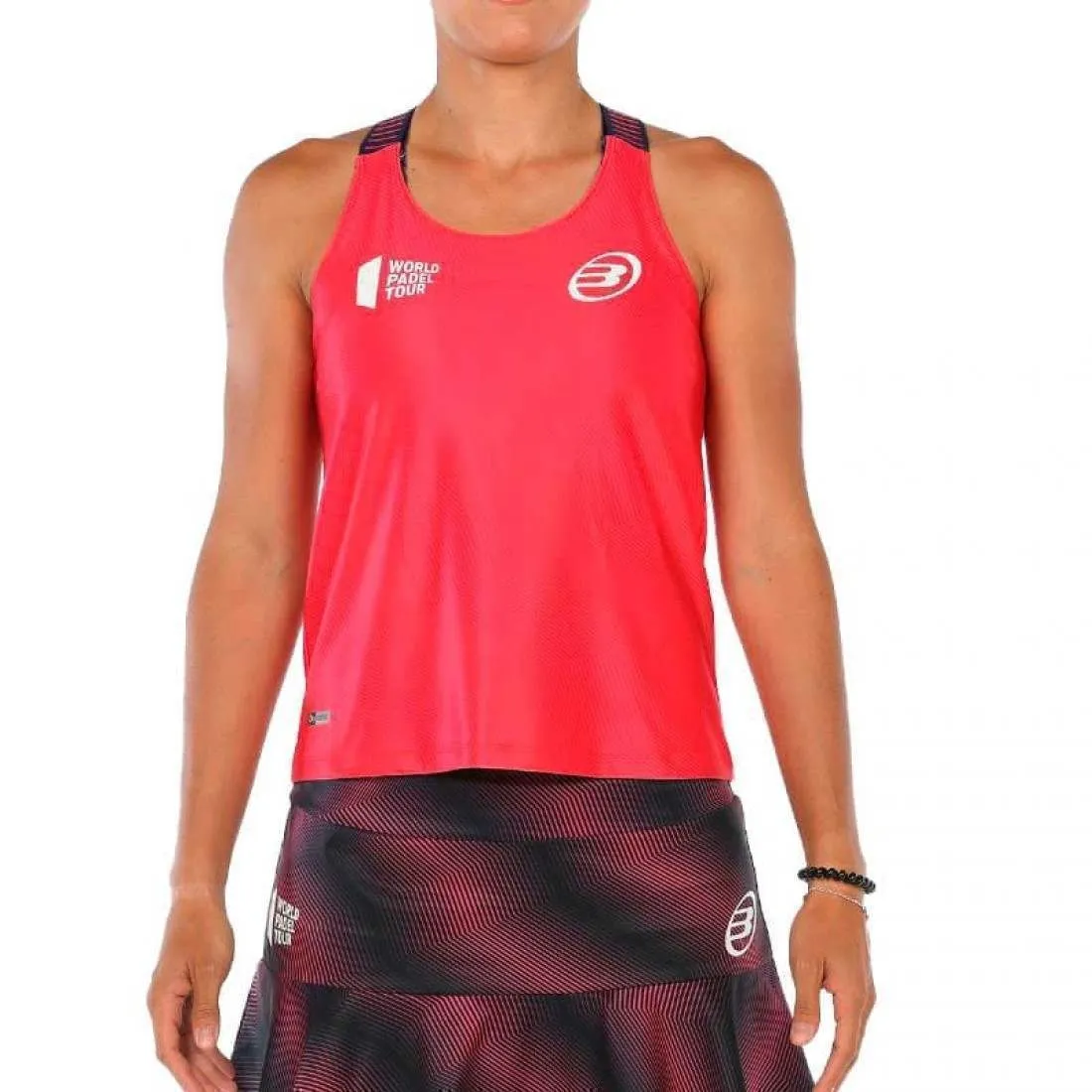 Camiseta Bullpadel WPT Revenga Carmesi Fluor | Bullpadel