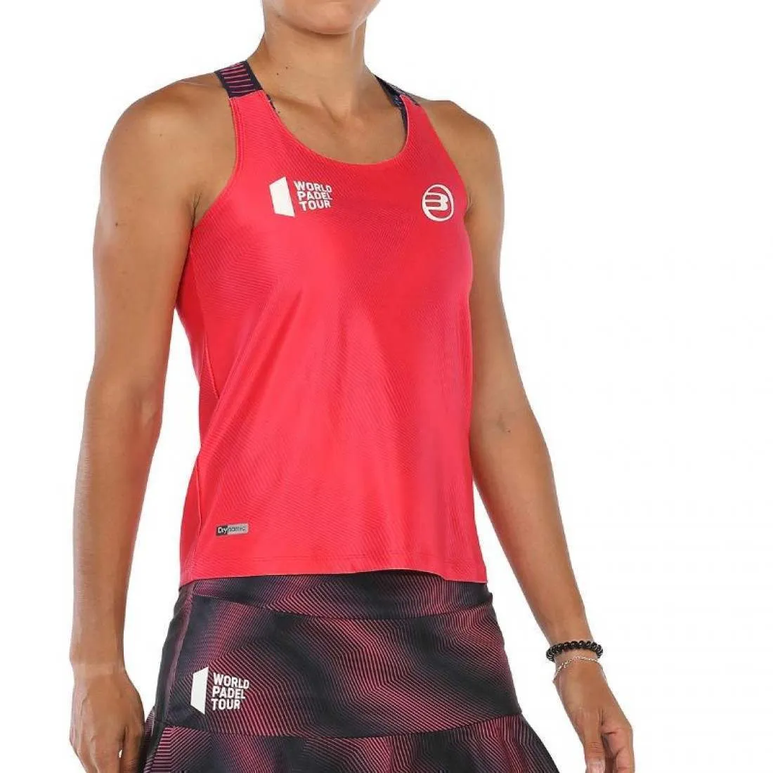 Camiseta Bullpadel WPT Revenga Carmesi Fluor | Bullpadel