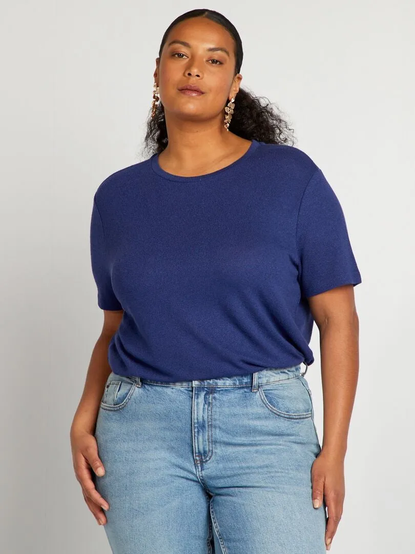 CAMISETA CLáSICA VAPOROSA  AZUL