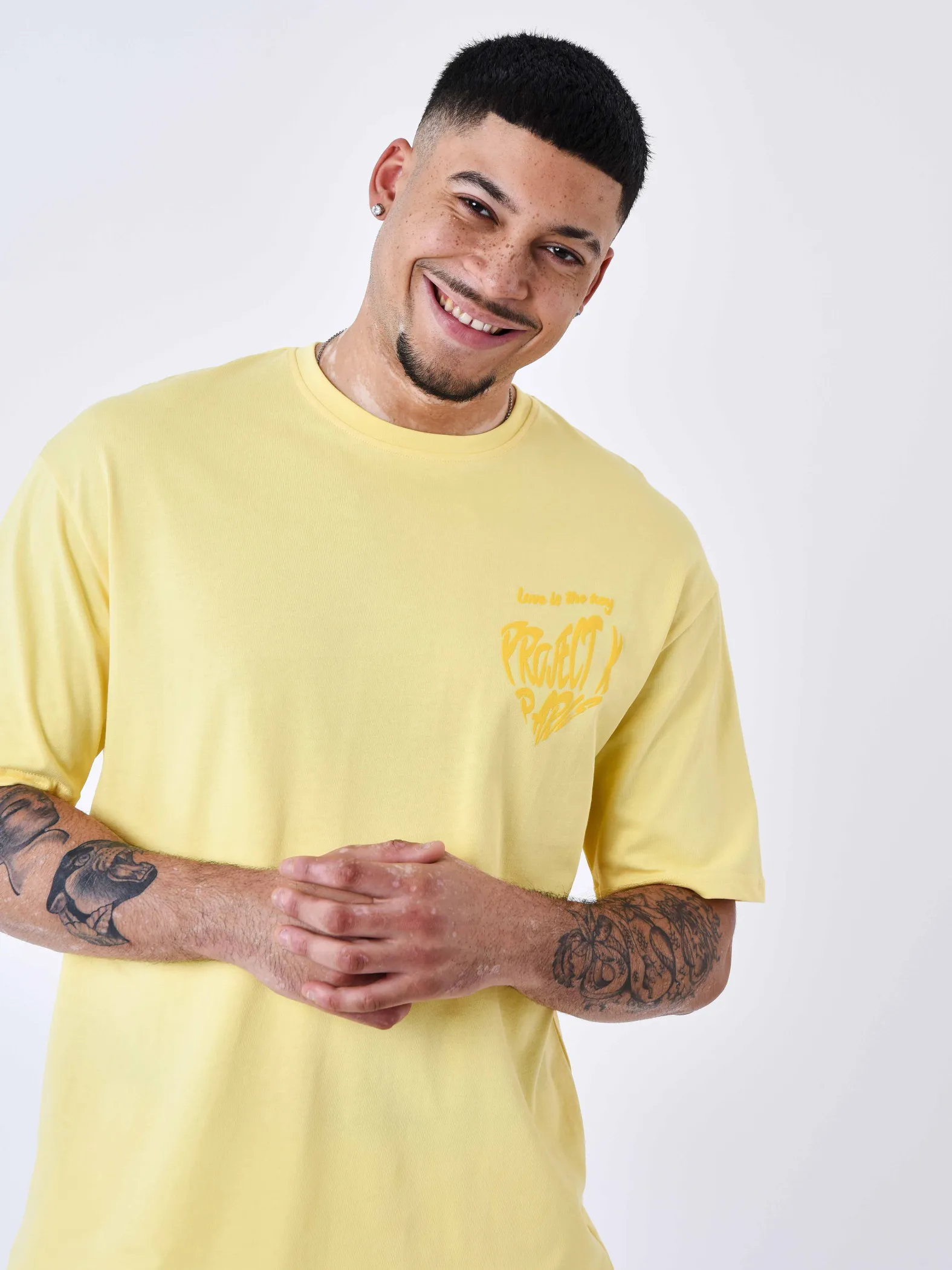 Camiseta corazón de Project X Paris