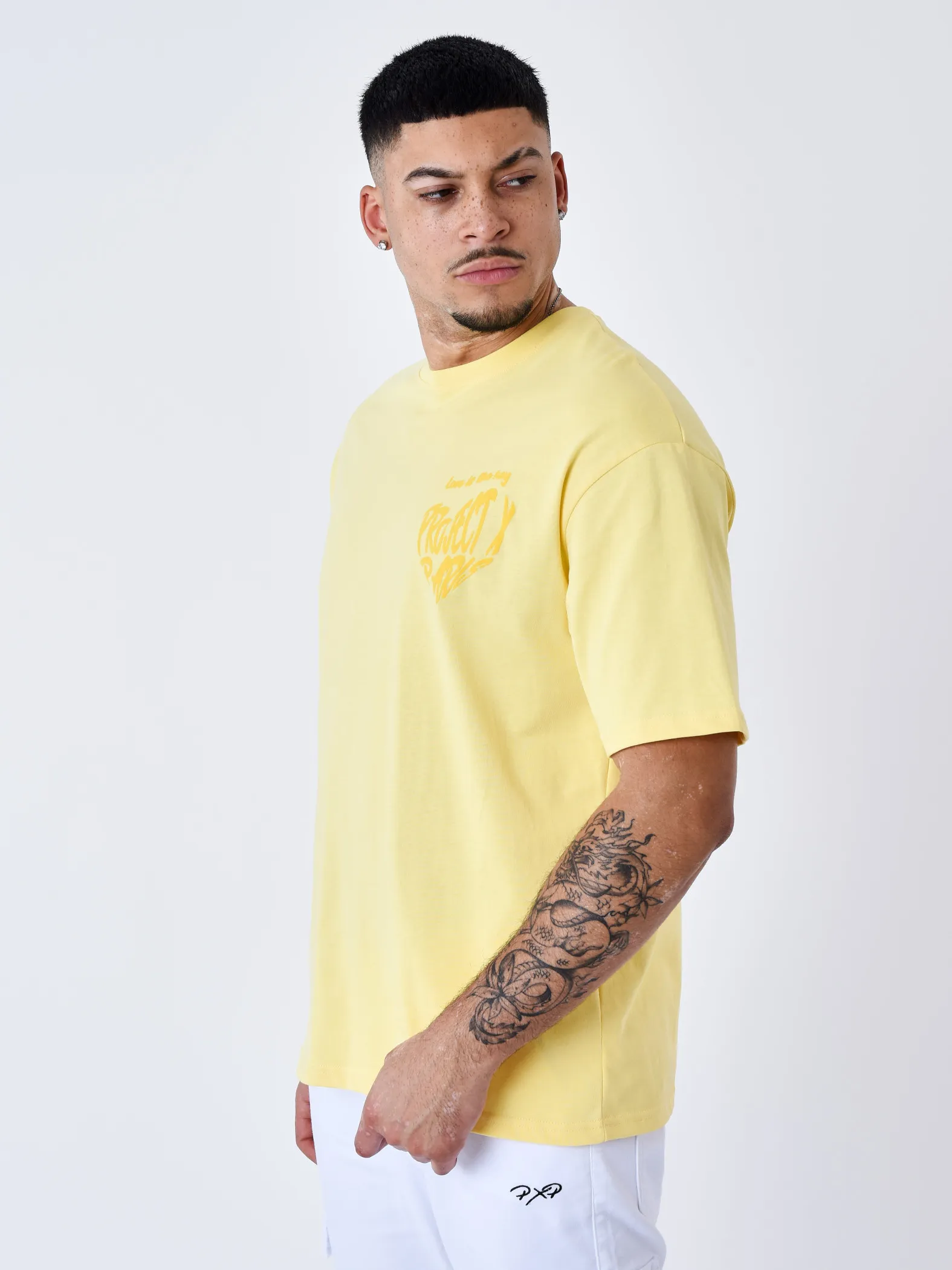 Camiseta corazón de Project X Paris