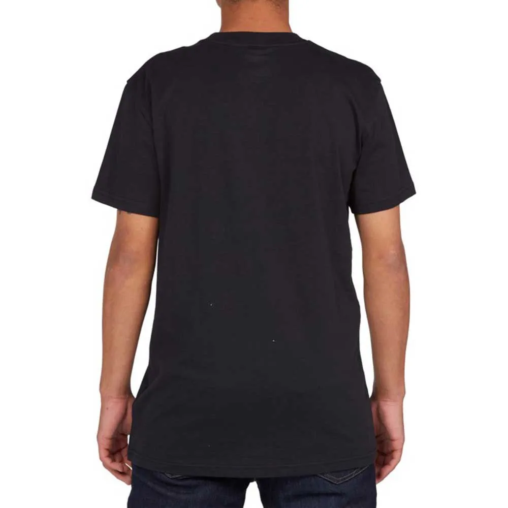 Camiseta DC Shoes hombre manga corta Warfare Black (kvjo) Ref. EDYZT04194 negra/amarilla