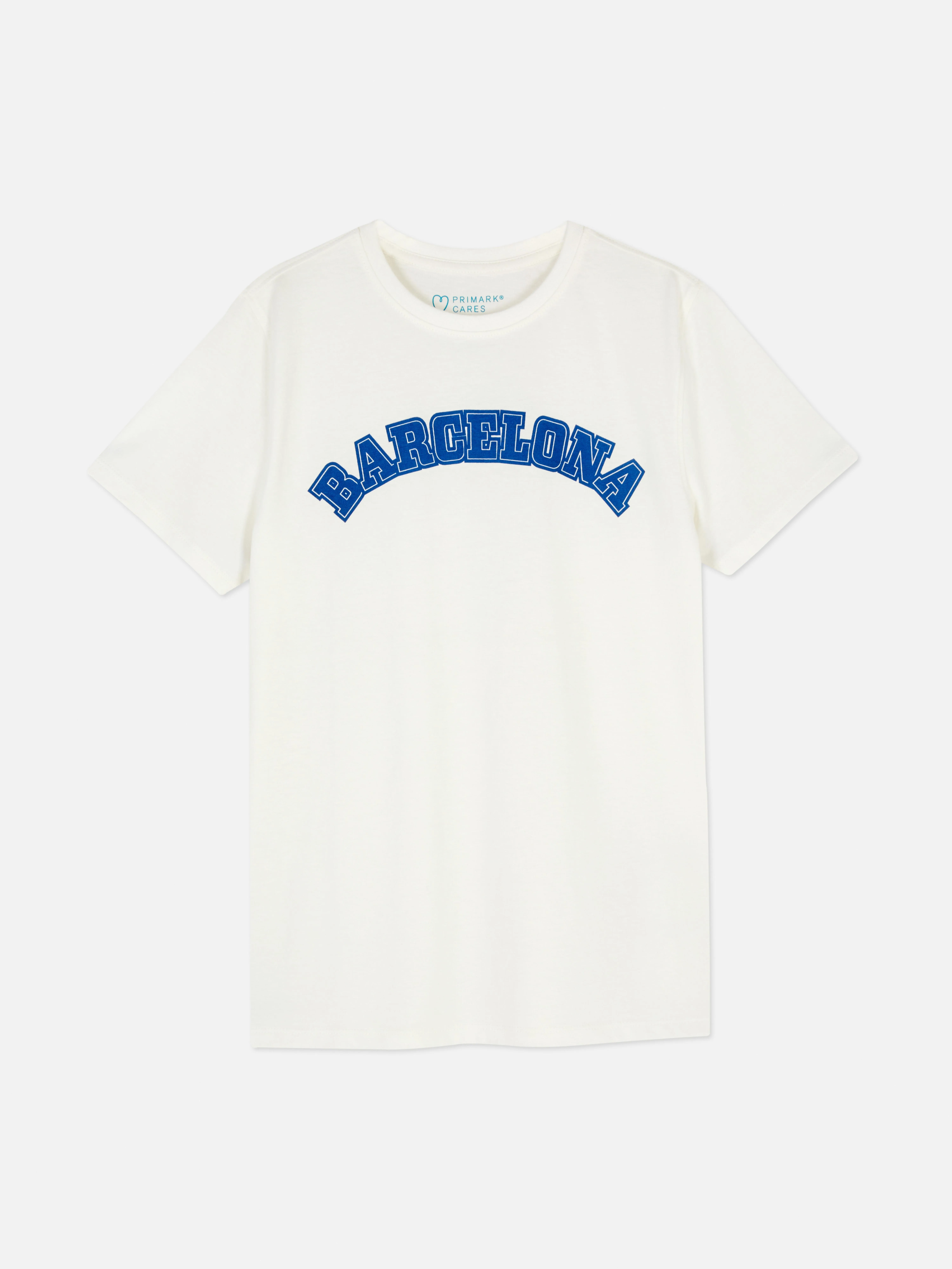 Camiseta de algodón de Barcelona