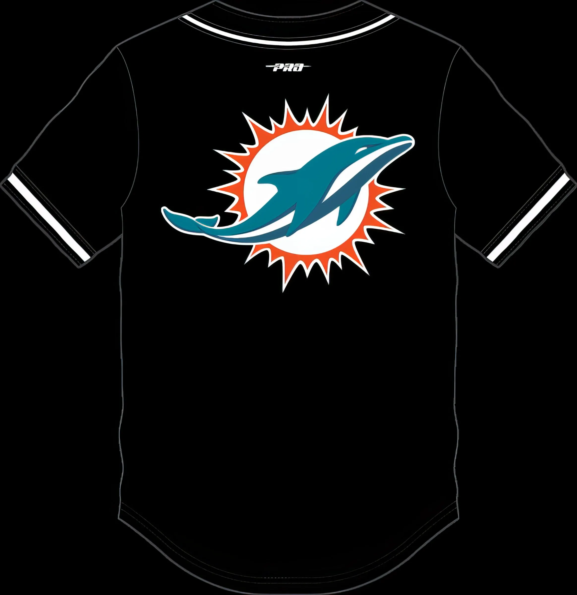 Camiseta De Béisbol Mesh Button Down Pro Standard Dolphins
