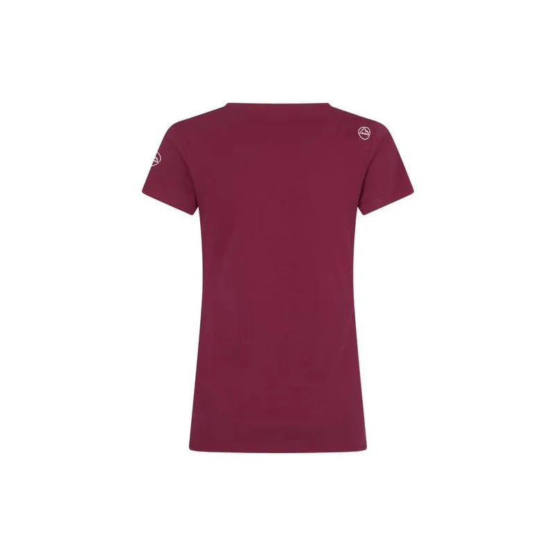 Camiseta de mujer La sportiva Forest (Red plum)