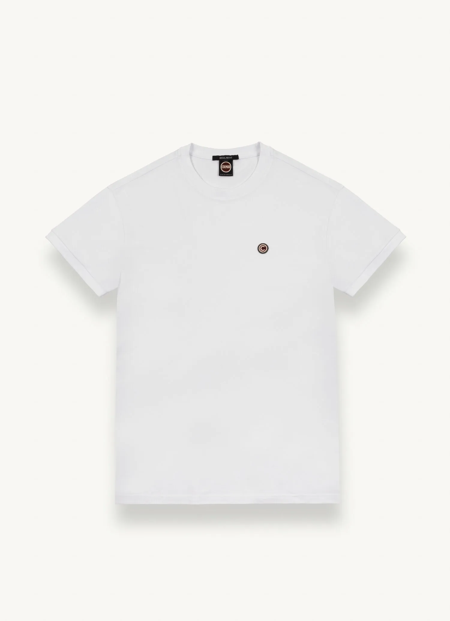 Camiseta de piqué de algodón con aberturas