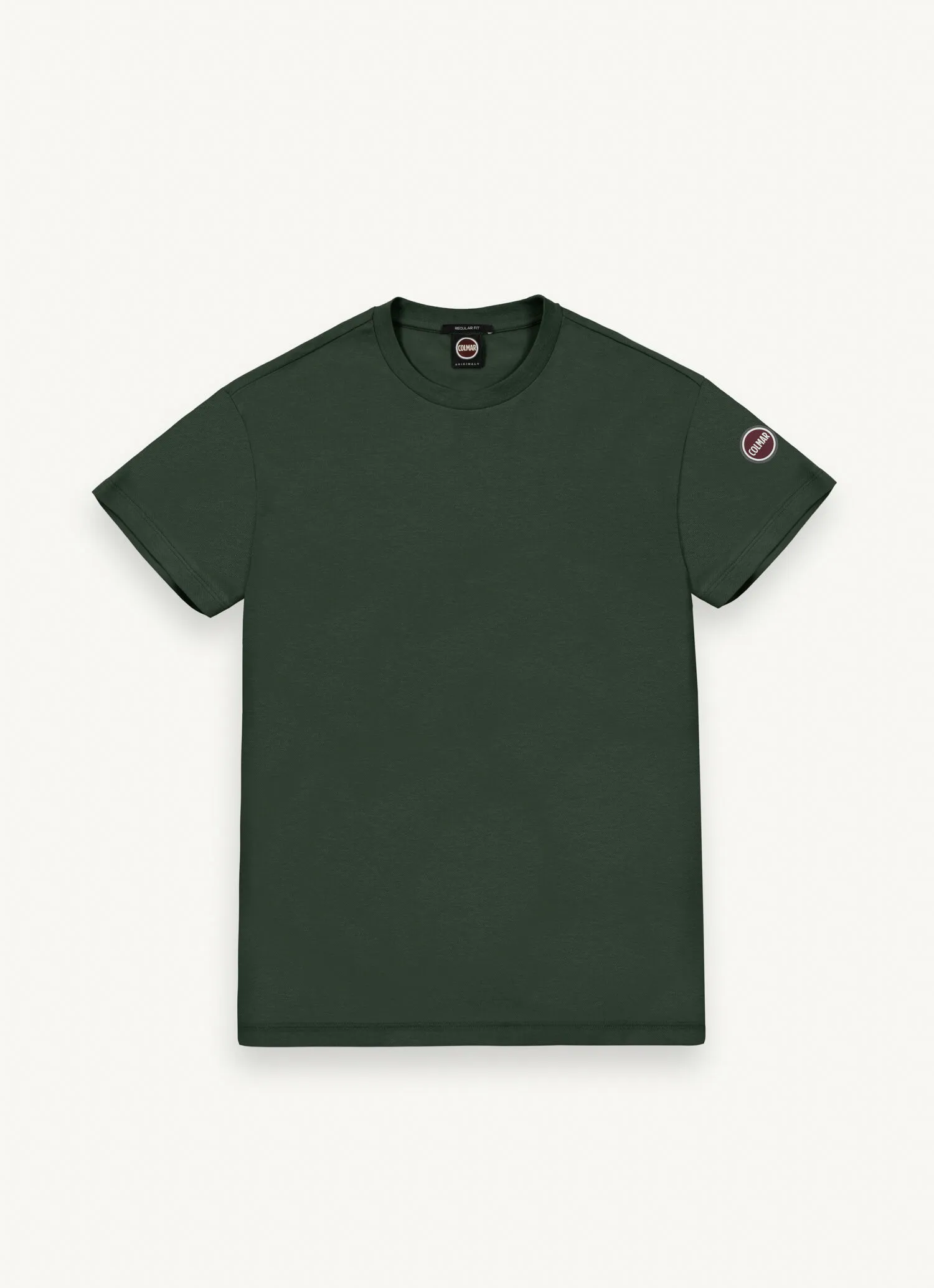 Camiseta de piqué de algodón elástico