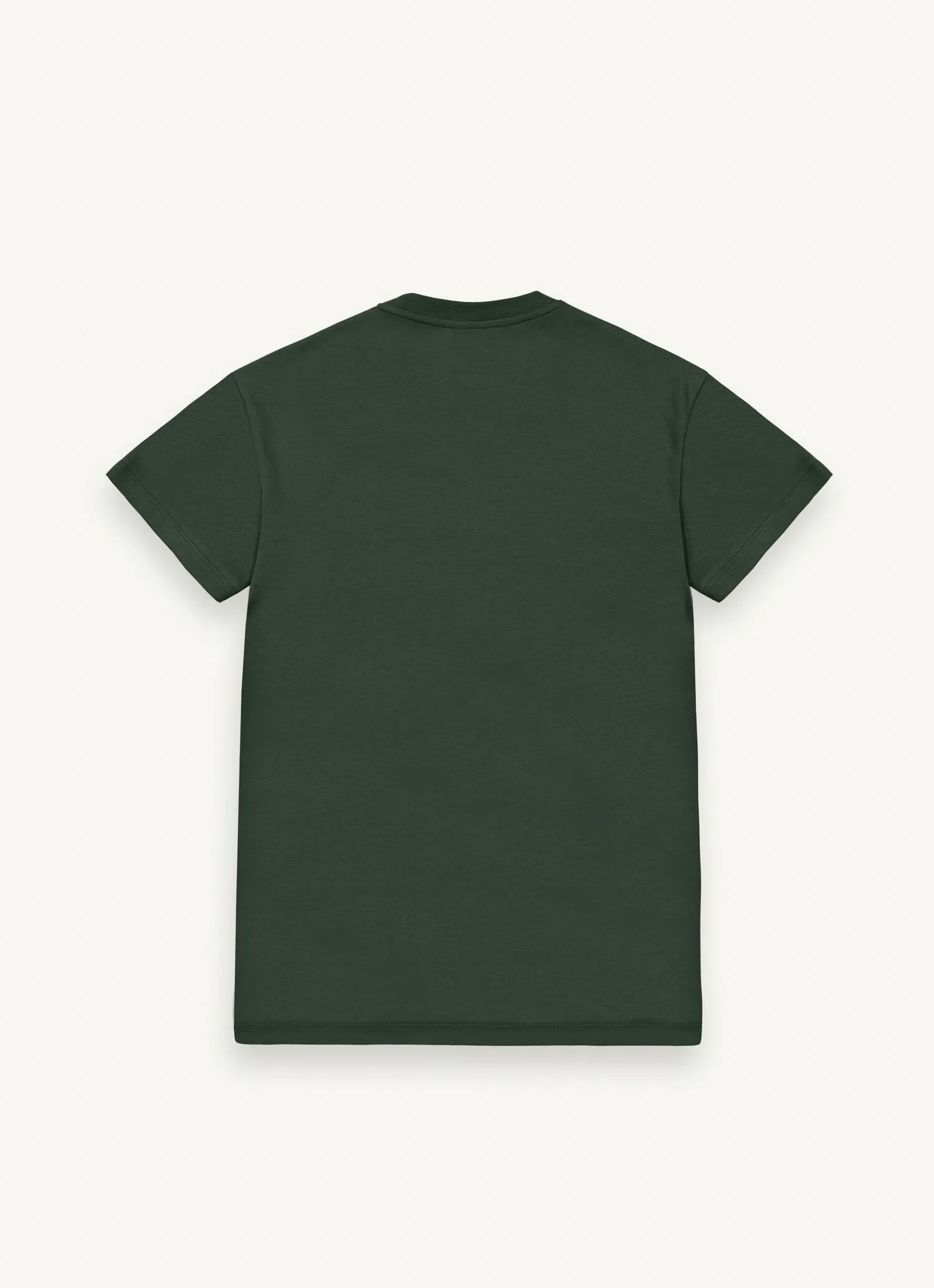 Camiseta de piqué de algodón elástico
