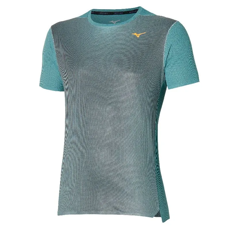 Camiseta de trail/running para hombre Mizuno Premium Aero Tee (Lead)