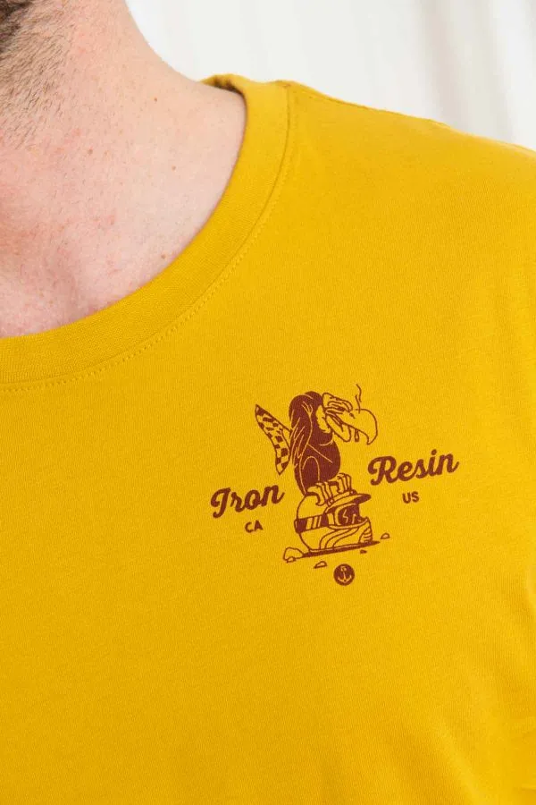 Camiseta Hombre Iron & Resin Vulture Tee Yellow