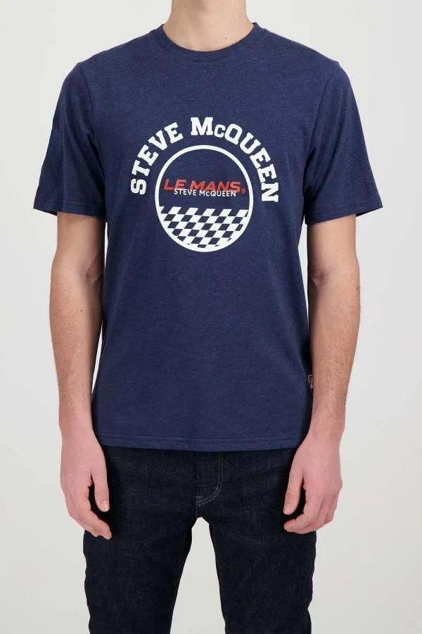 CAMISETA HOMBRE STEVE MCQUEEN TEE SHIRT TSM07120 DARK INDIGO
