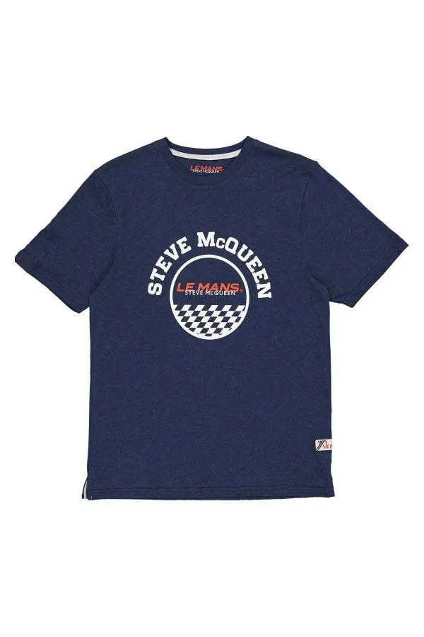 CAMISETA HOMBRE STEVE MCQUEEN TEE SHIRT TSM07120 DARK INDIGO