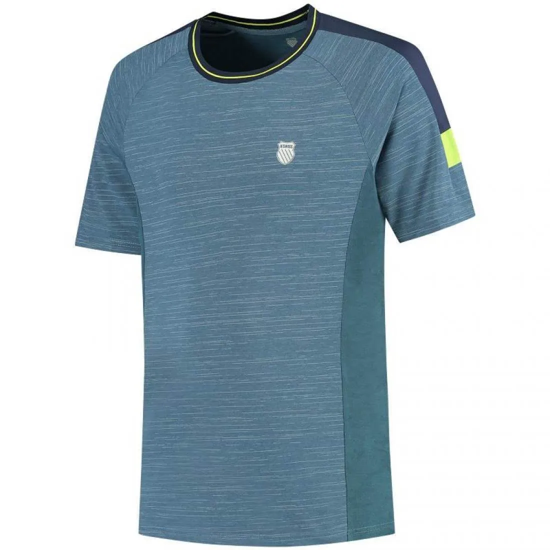 Camiseta Kswiss Hypercourt Melange Indian Teal | Kswiss